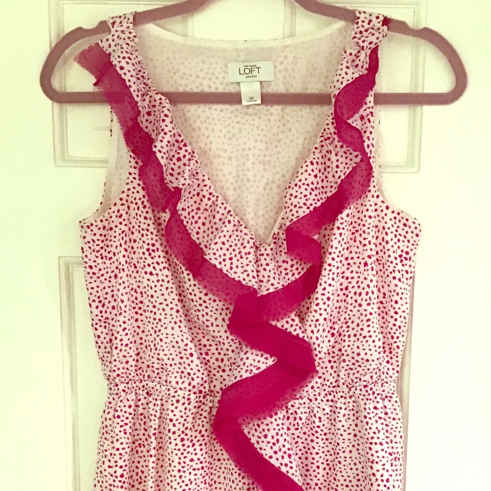 Ann Taylor LOFT Polkadot dress